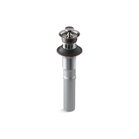 Kohler Bathroom Sink Drain With Overflow And Non-Removable Metal Stopper 7127-A-TT